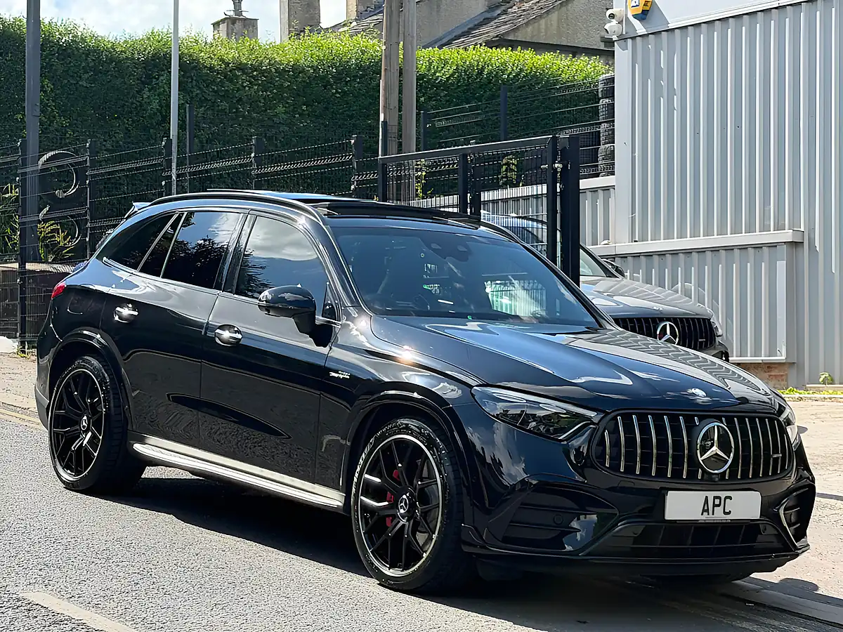 Used 2024 Mercedes GLC63 AMG Night Edition (premium Plus) Black - Interior and Exterior details 12