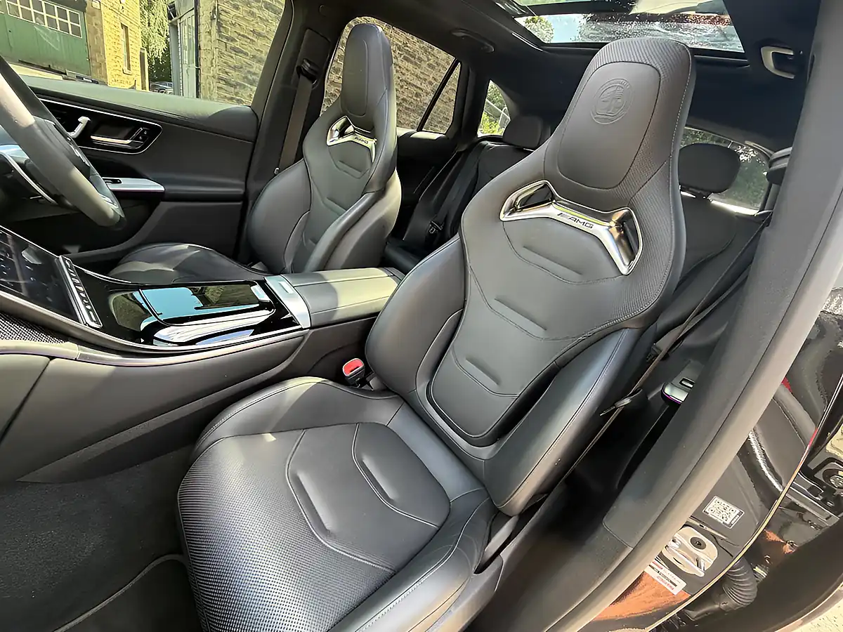 Used 2024 Mercedes GLC63 AMG Night Edition (premium Plus) Black - Interior and Exterior details 17