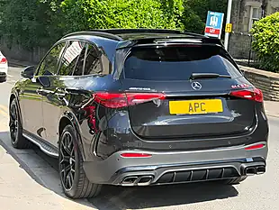 Used 2024 Mercedes GLC63 AMG Night Edition (premium Plus) Black - Interior and Exterior details 4