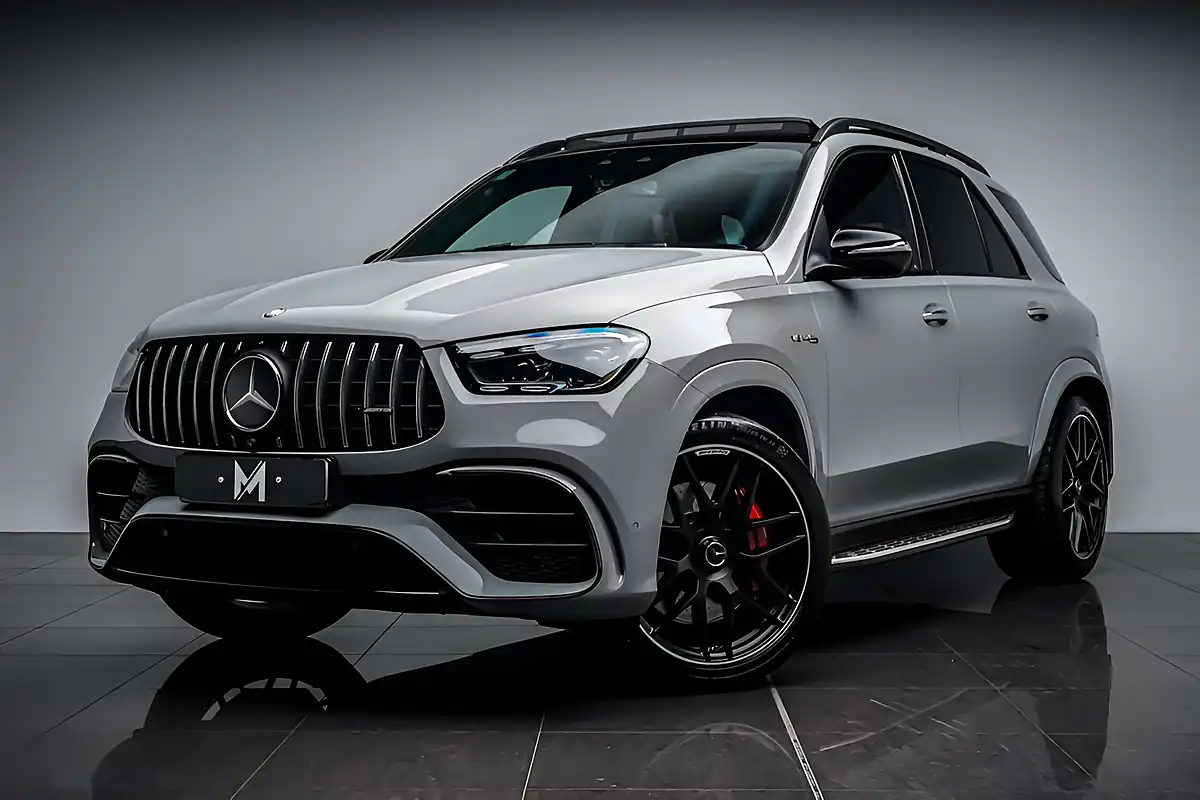 Used 2024 Mercedes GLE63 AMG Night Edition (premium Plus) Alpine Grey - Interior and Exterior details 4