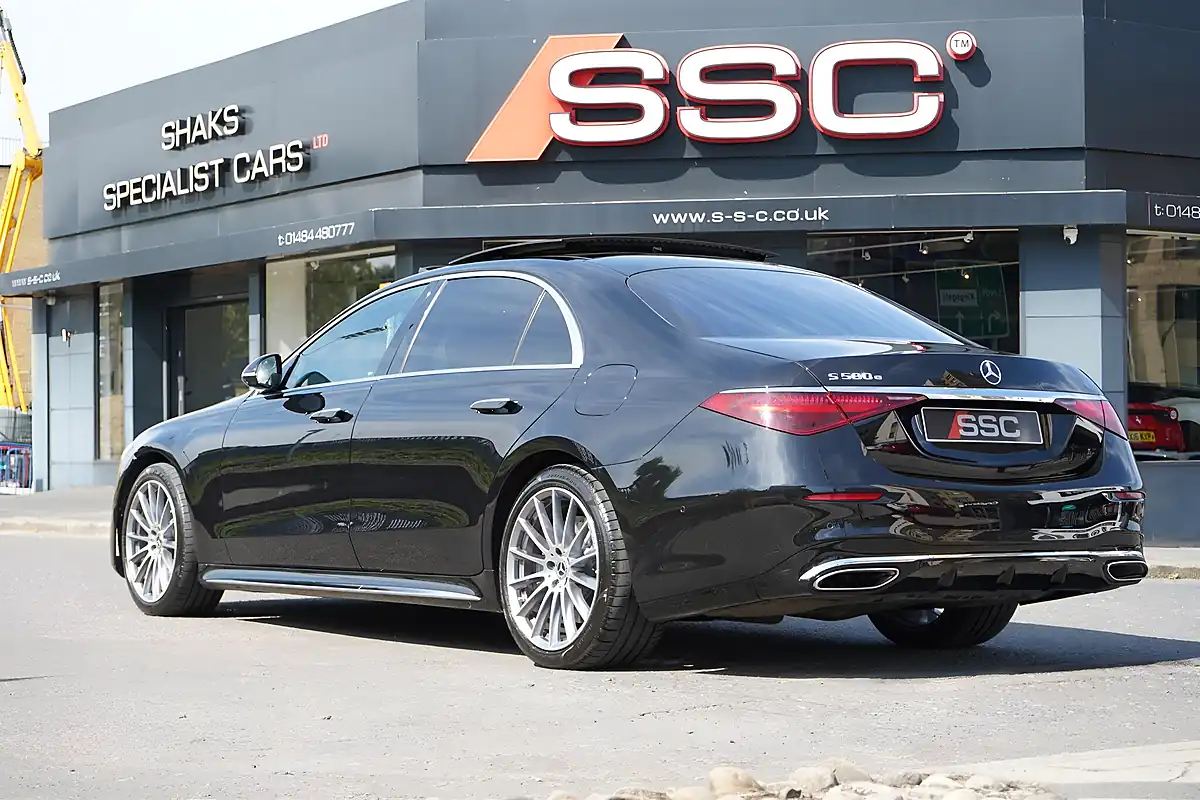 Used 2024 Mercedes S580 AMG Line (premium Plus, Executive) Black - Interior and Exterior details 2