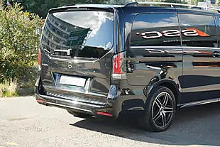 Used 2024 Mercedes V220 AMG Line Obsidian Black - Interior and Exterior details 12