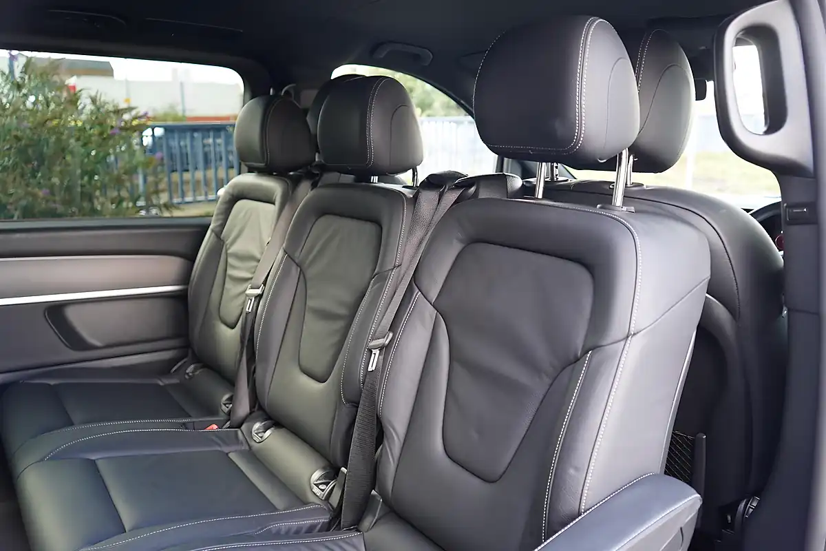 Used 2024 Mercedes V220 AMG Line Obsidian Black - Interior and Exterior details 18