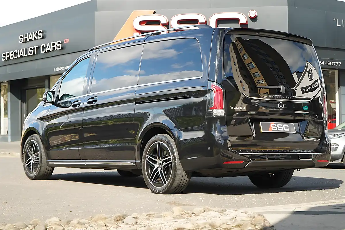 Used 2024 Mercedes V220 AMG Line Obsidian Black - Interior and Exterior details 2