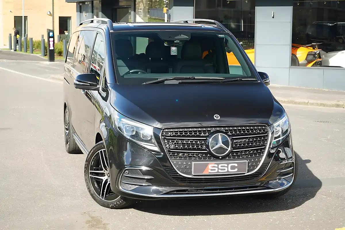 Used 2024 Mercedes V220 AMG Line Obsidian Black - Interior and Exterior details 20