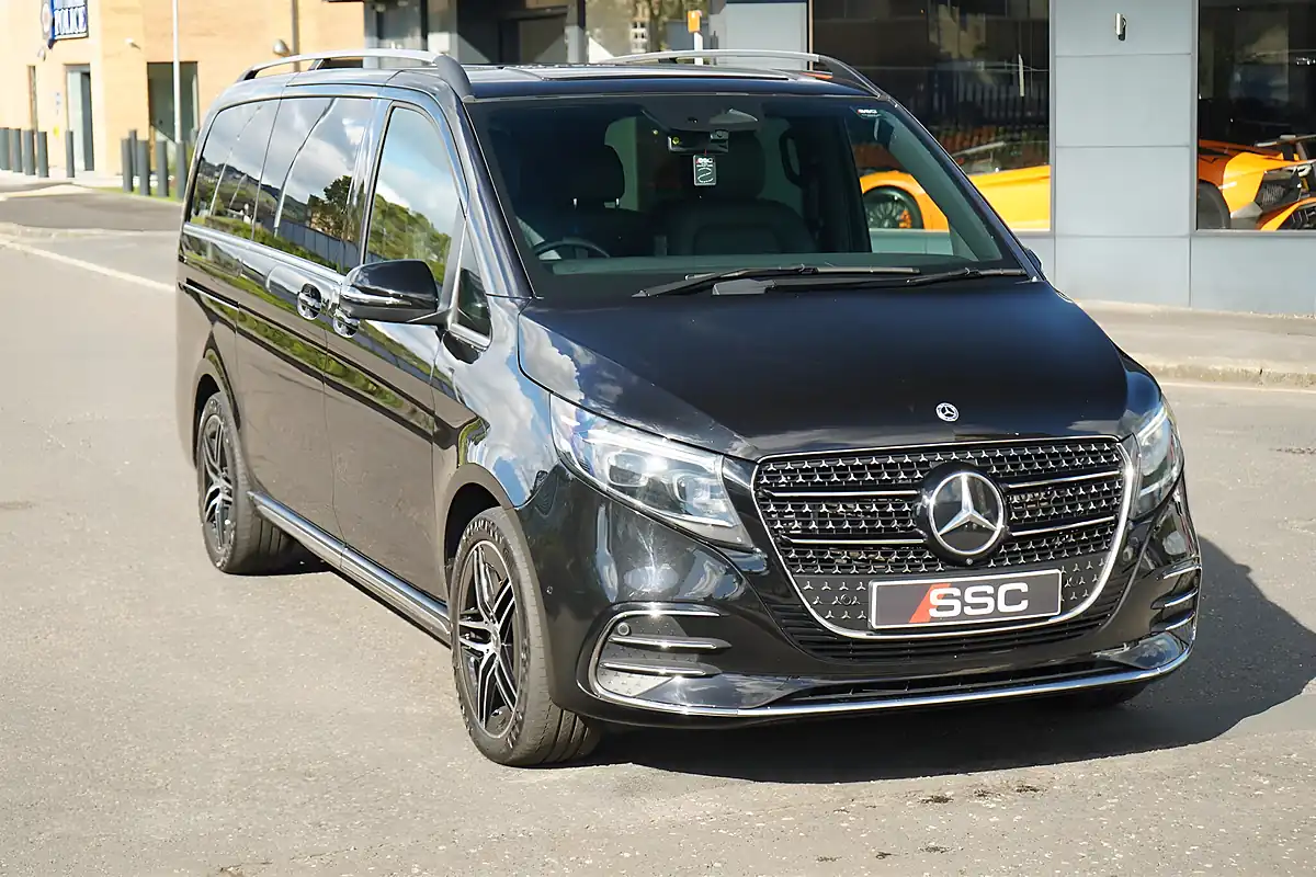 Used 2024 Mercedes V220 AMG Line Obsidian Black - Interior and Exterior details 5