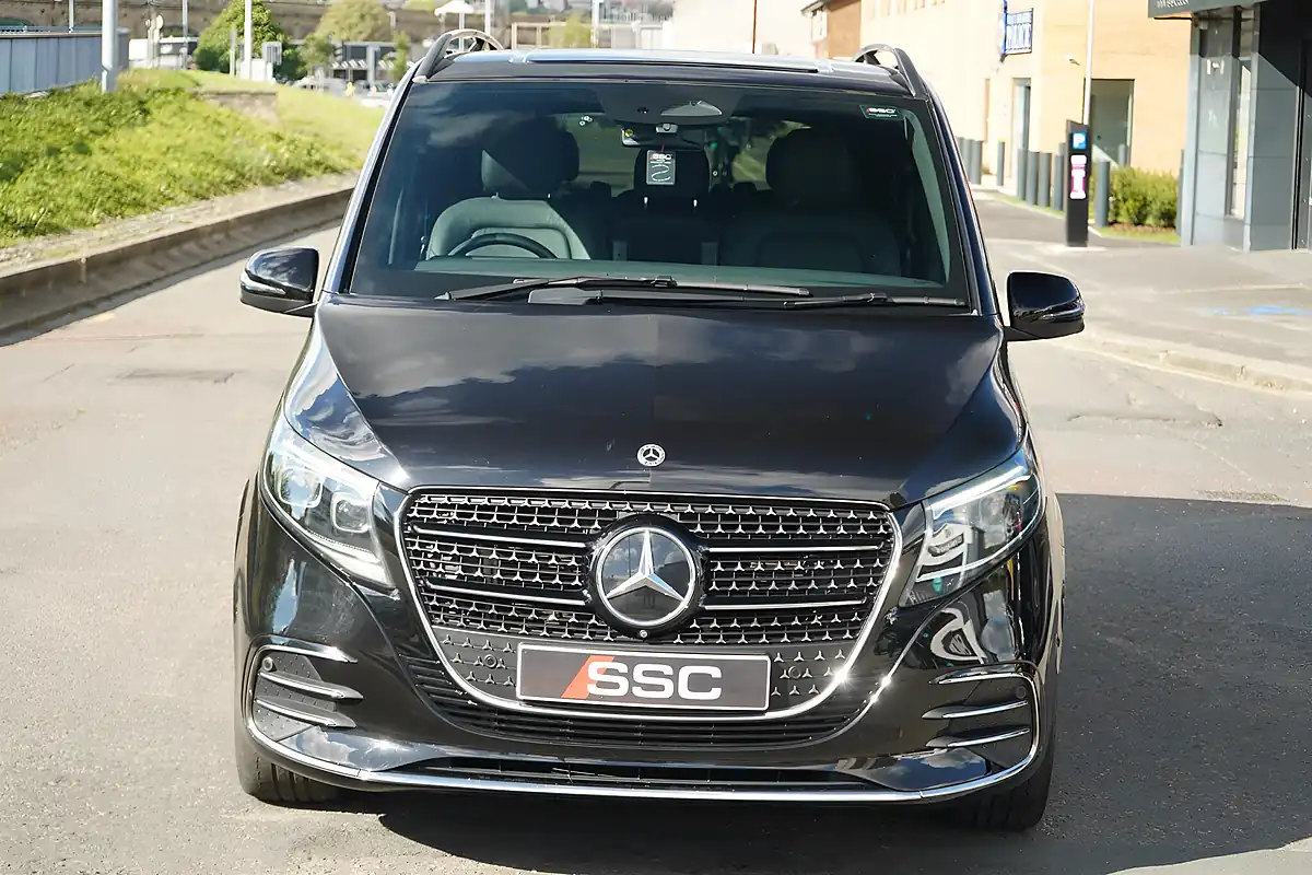 Used 2024 Mercedes V220 AMG Line Obsidian Black - Interior and Exterior details 6