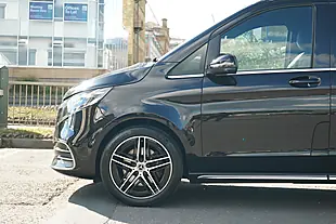 Used 2024 Mercedes V220 AMG Line Obsidian Black - Interior and Exterior details 9