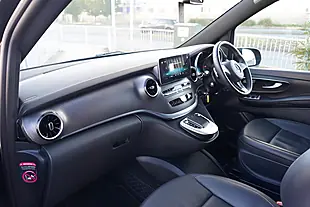 Used 2024 Mercedes V300 AMG Line Black - Interior and Exterior details 14