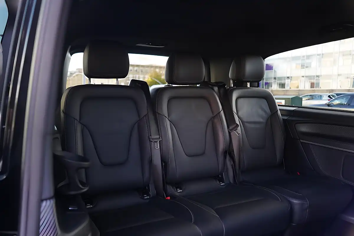 Used 2024 Mercedes V300 AMG Line Black - Interior and Exterior details 16