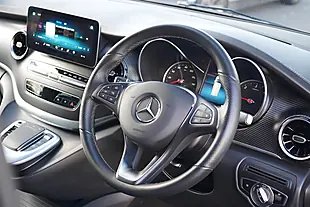 Used 2024 Mercedes V300 AMG Line Black - Interior and Exterior details 17