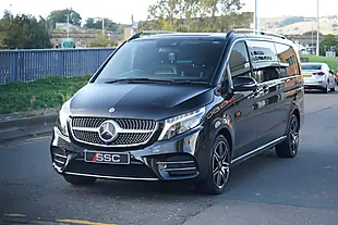 Used 2024 Mercedes V300 AMG Line Black - Interior and Exterior details 7