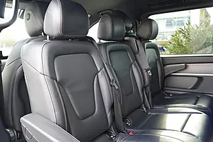 Used 2024 Mercedes V300 AMG Line Obsidian Black - Interior and Exterior details 13
