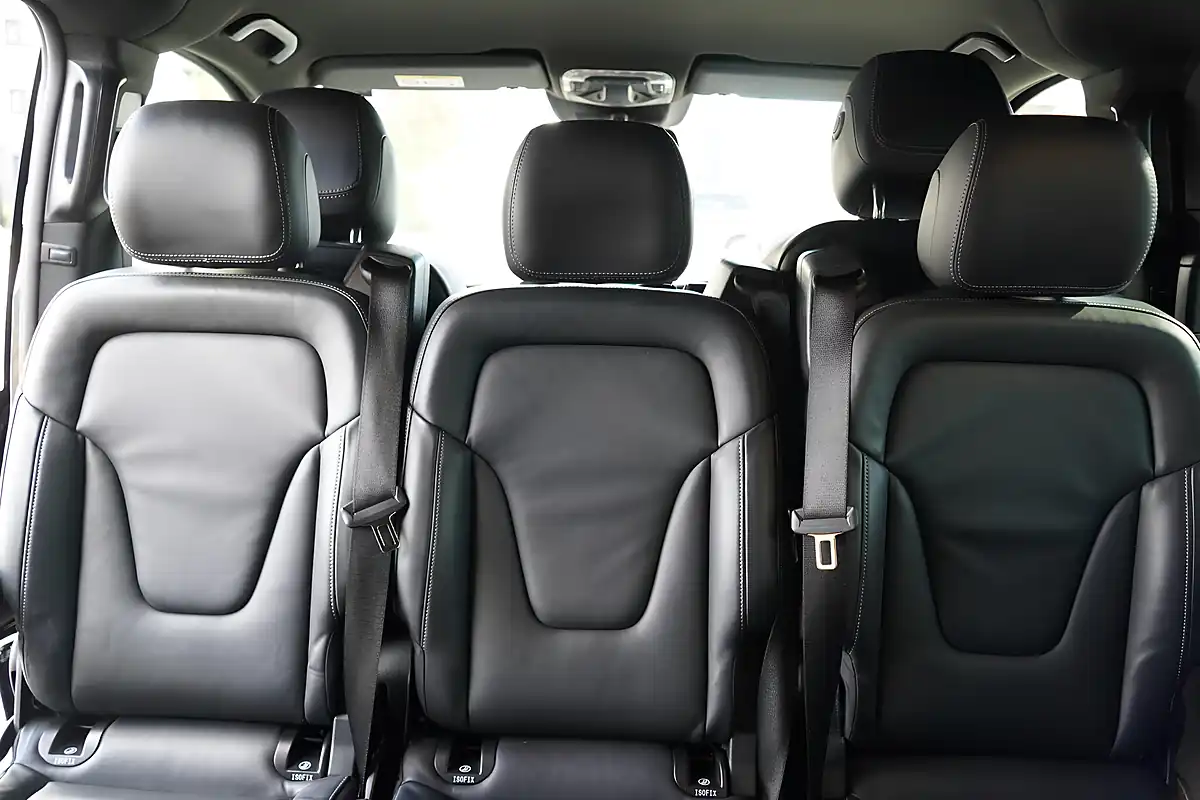 Used 2024 Mercedes V300 AMG Line Obsidian Black - Interior and Exterior details 14