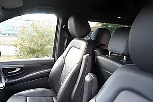 Used 2024 Mercedes V300 AMG Line Obsidian Black - Interior and Exterior details 17