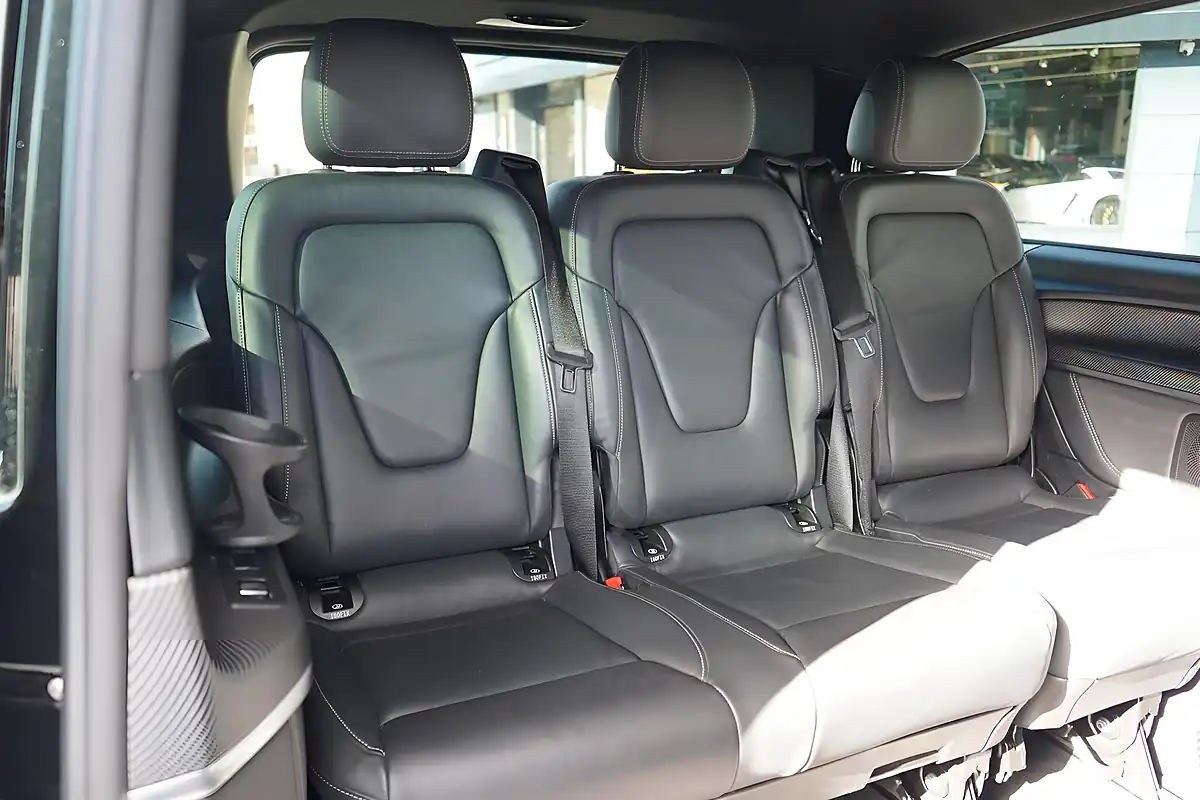 Used 2024 Mercedes V300 AMG Line Obsidian Black - Interior and Exterior details 19