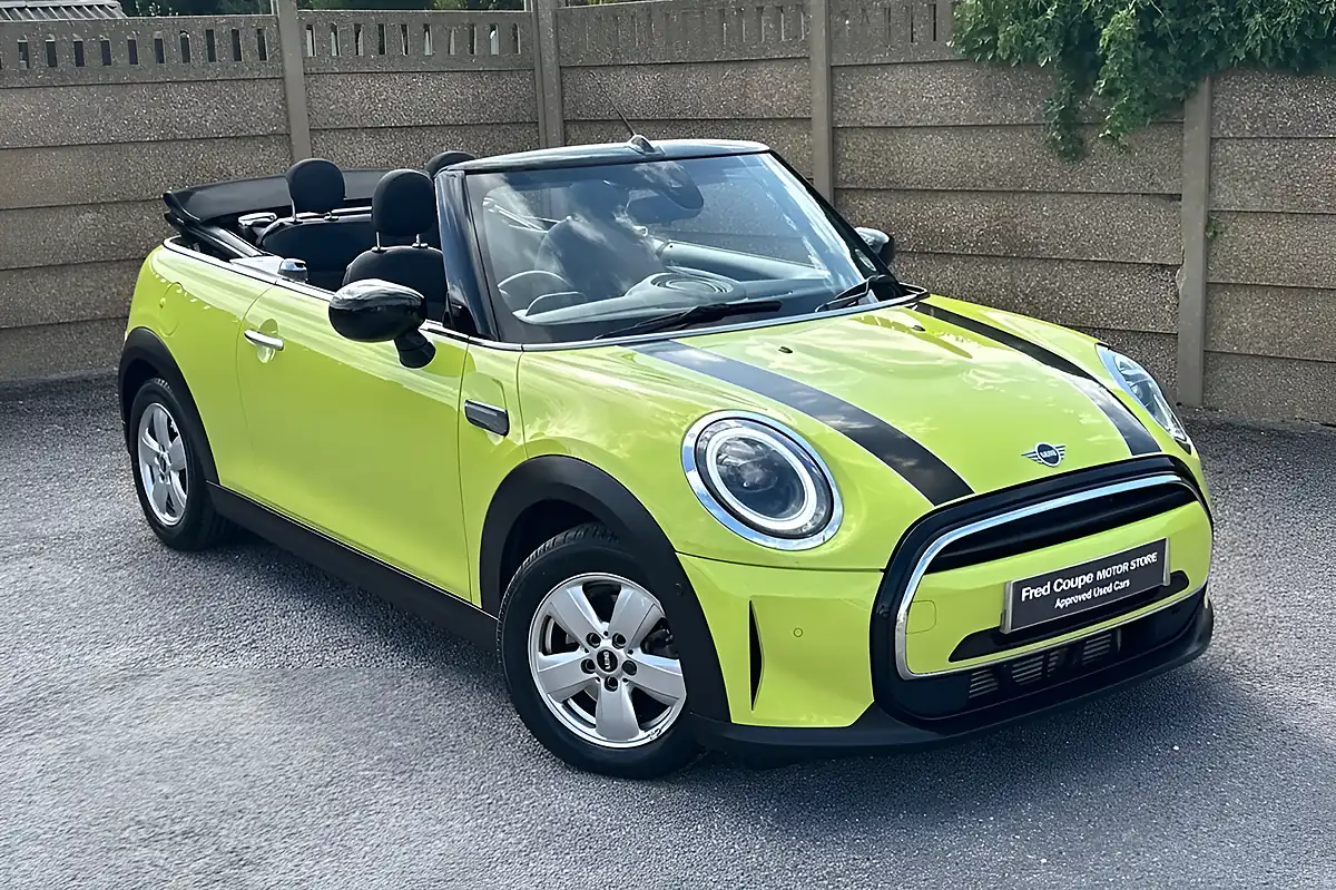 Used 2024 MINI Convertible Cooper Classic Zesty Yellow Metallic - Interior and Exterior details 20