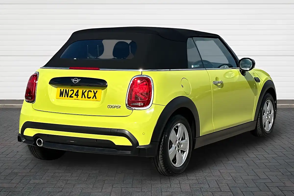 Used 2024 MINI Convertible Cooper Classic Zesty Yellow Metallic - Interior and Exterior details 3