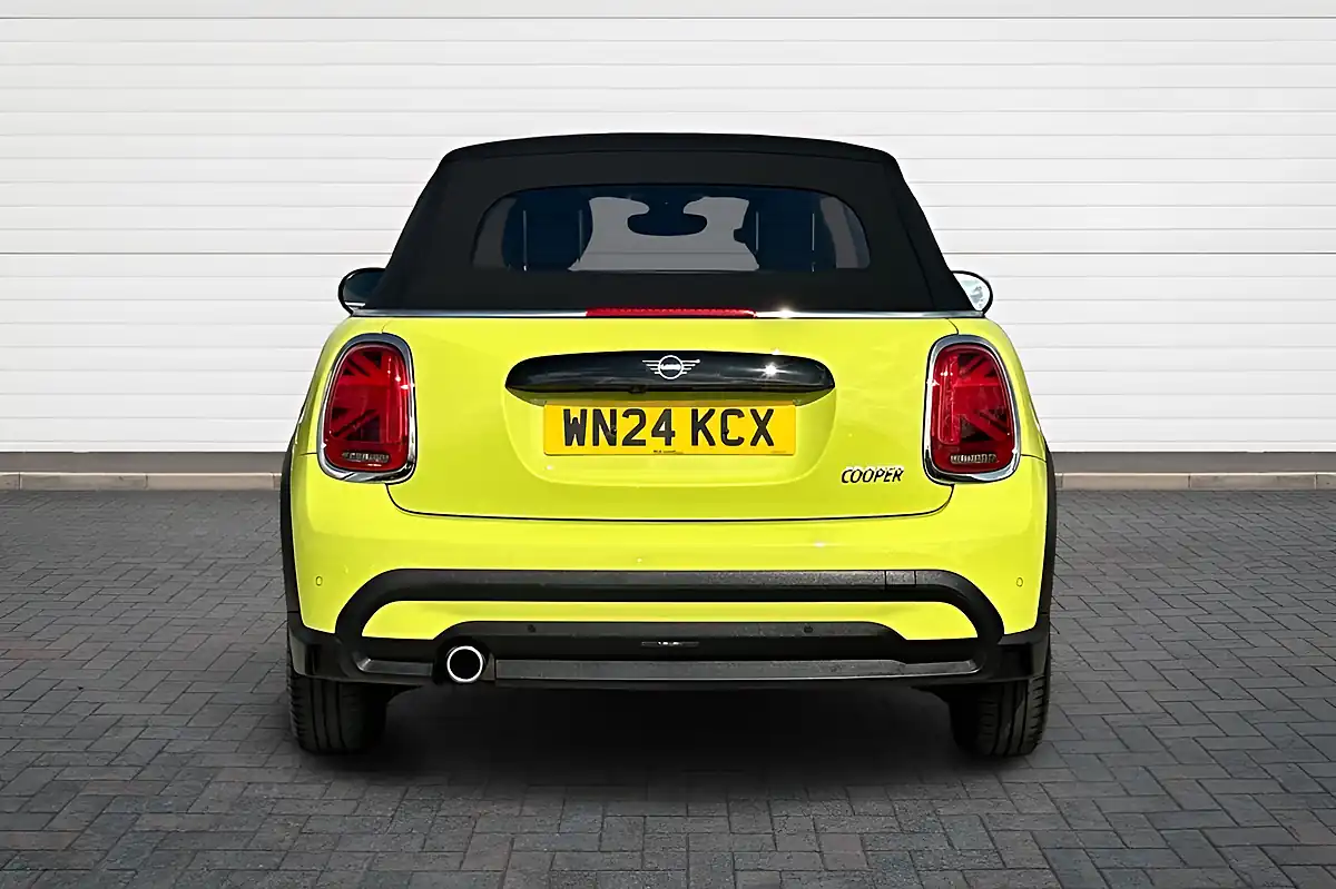 Used 2024 MINI Convertible Cooper Classic Zesty Yellow Metallic - Interior and Exterior details 4