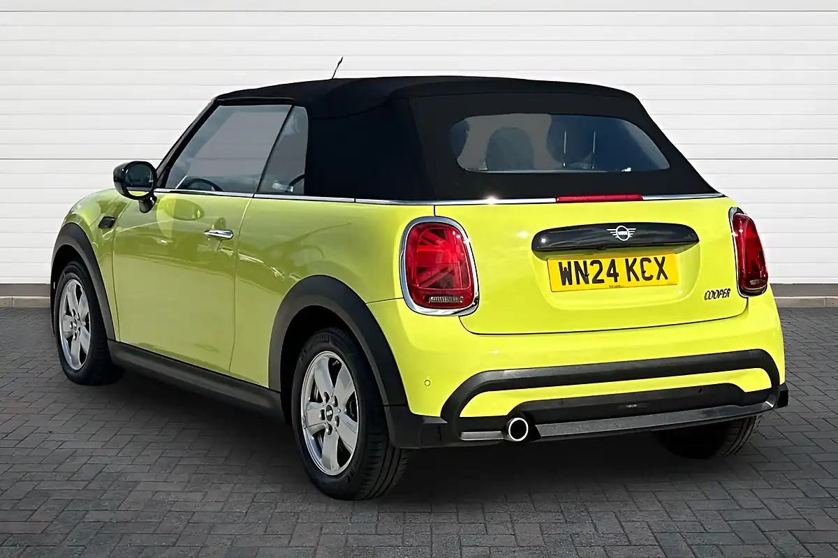 Used 2024 MINI Convertible Cooper Classic Zesty Yellow Metallic - Interior and Exterior details 5