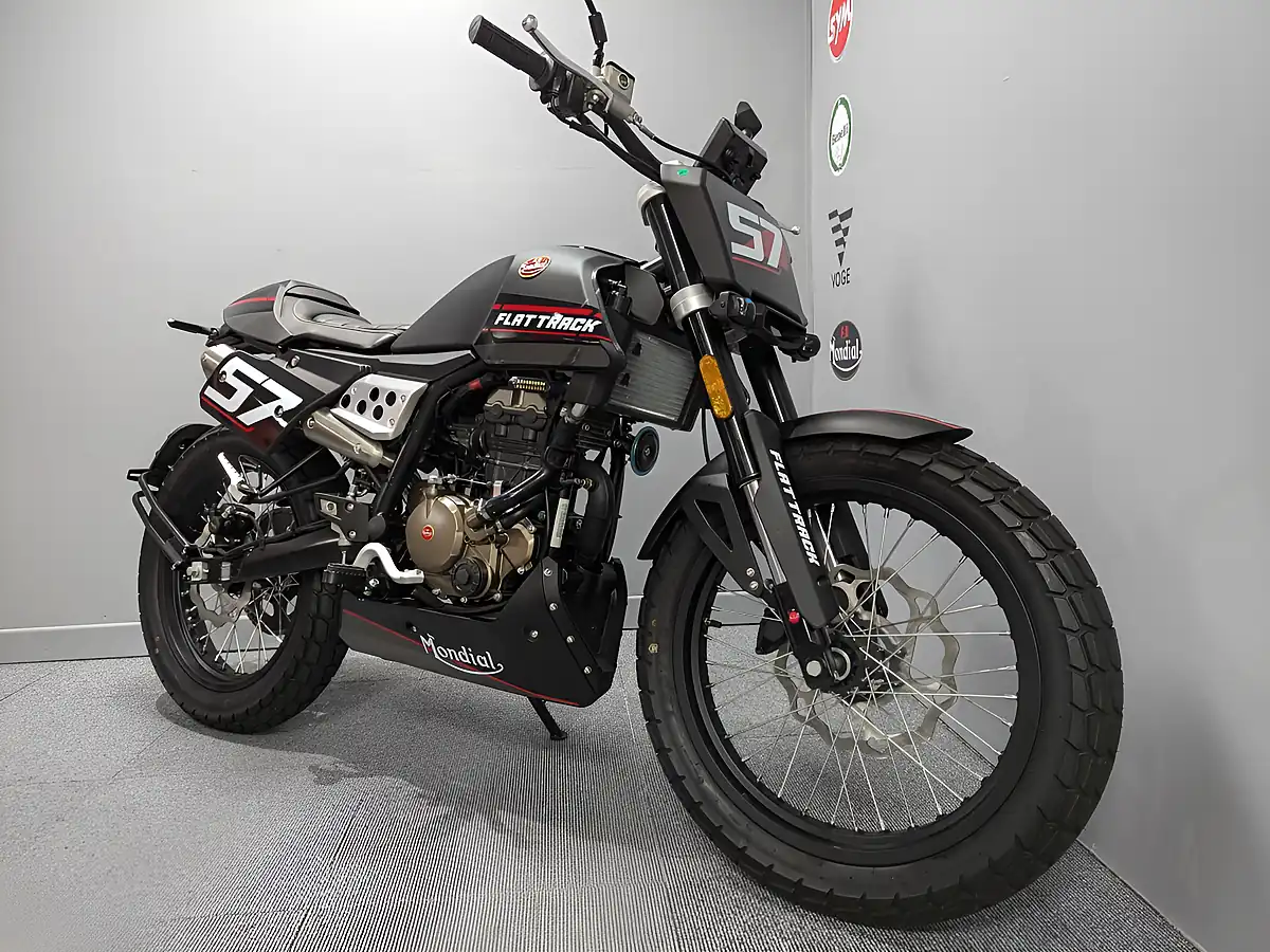 Used 2024 Mondial Flat Track 125 Black - Interior and Exterior details 3