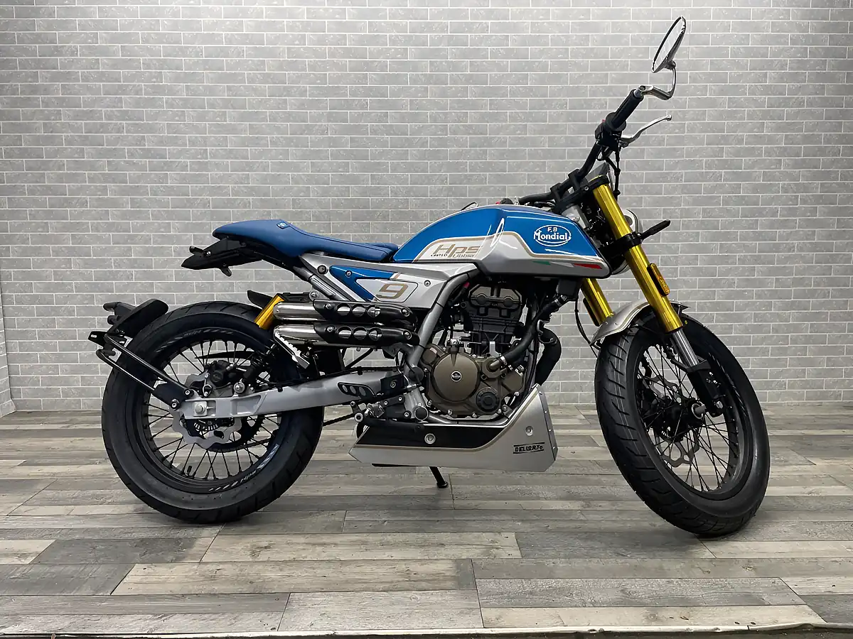 Used 2024 Mondial Hps 125 Ubbiali Blue/White - Interior and Exterior details 10