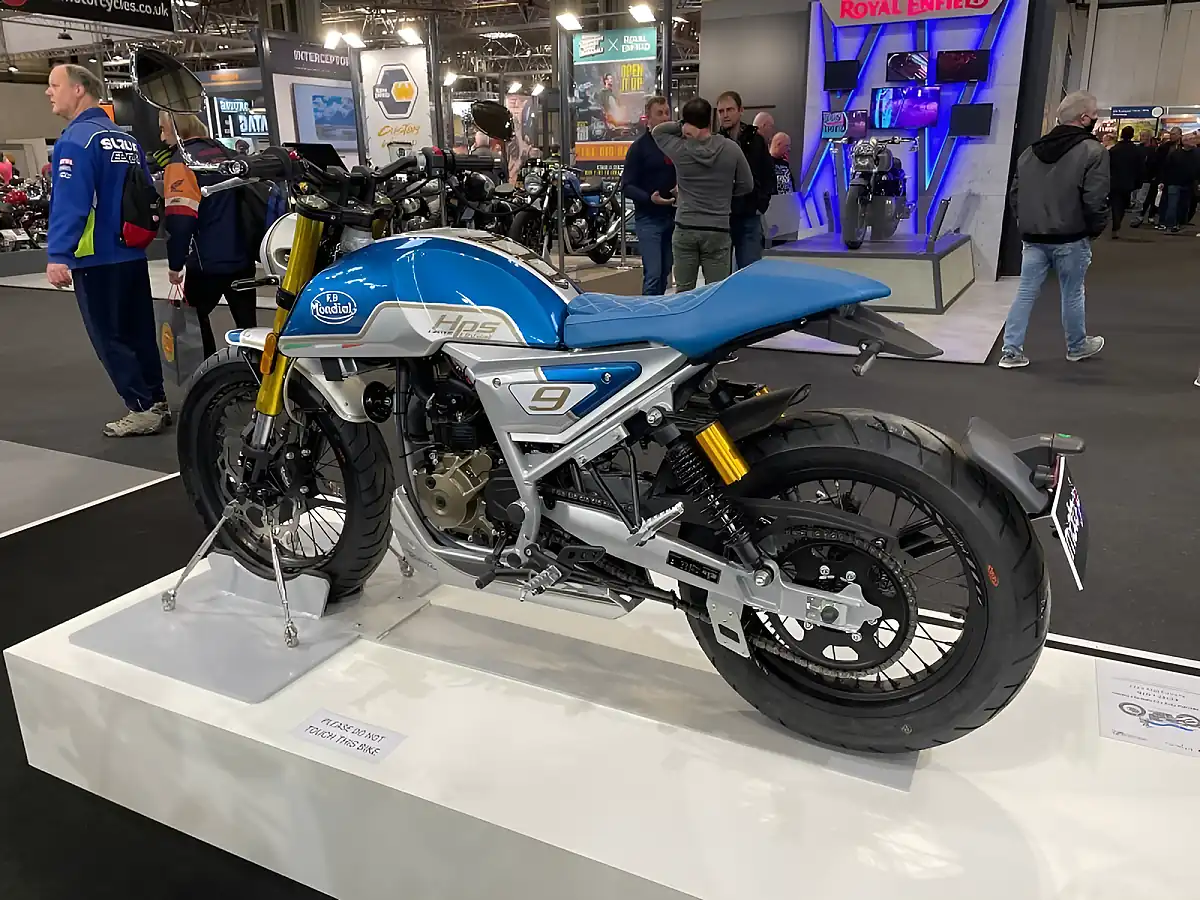 Used 2024 Mondial Hps 125 Ubbiali Blue/White - Interior and Exterior details 13