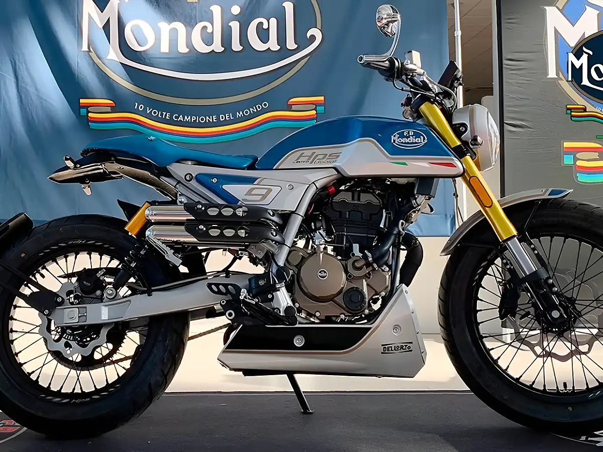 Used 2024 Mondial Hps 125 Ubbiali Blue/White - Interior and Exterior details 15
