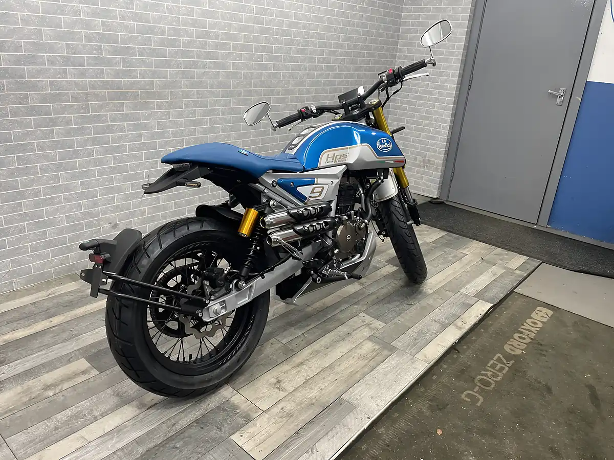 Used 2024 Mondial Hps 125 Ubbiali Blue/White - Interior and Exterior details 2