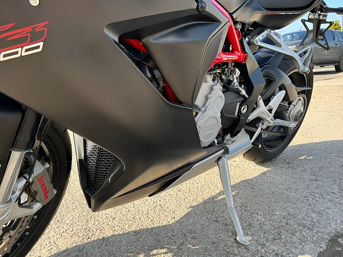Used 2024 Mv Agusta F3 Special Edition Stealth Stealth Black - Interior and Exterior details 12