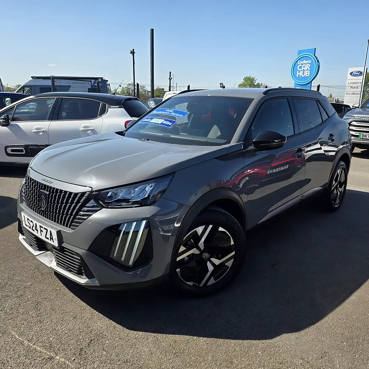 Used 2024 Peugeot 2008 Allure Edition Selenium Grey Premium - Front View