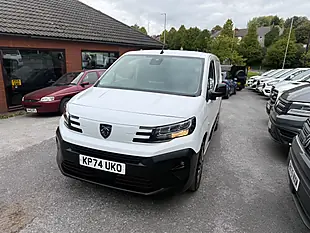 Used 2024 Peugeot Partner Asphalt White - Interior and Exterior details 2
