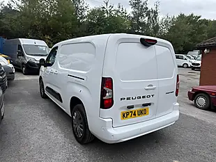 Used 2024 Peugeot Partner Asphalt White - Interior and Exterior details 3