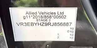 Used 2024 Peugeot Rifter Horizon GT Xl Black - Interior and Exterior details 15