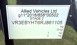 Used 2024 Peugeot Rifter Horizon Xl Rs+ Black - Interior and Exterior details 14