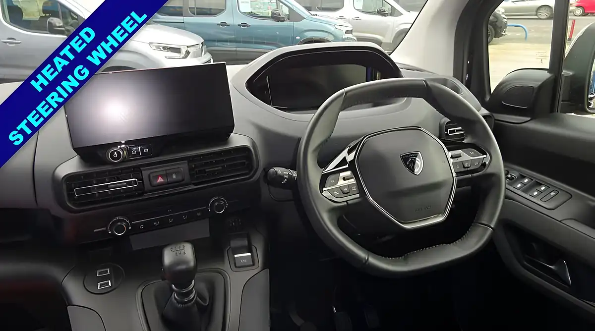 Used 2024 Peugeot Rifter Wheelchair Access Black - Interior and Exterior details 10