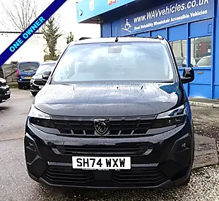 Used 2024 Peugeot Rifter Wheelchair Access Black - Interior and Exterior details 3