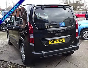 Used 2024 Peugeot Rifter Wheelchair Access Black - Interior and Exterior details 6