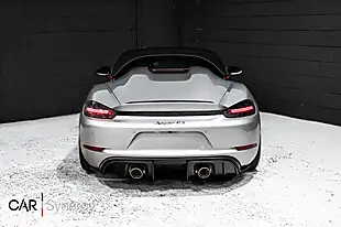 Used 2024 Porsche 718 Spyder RS Silver - Interior and Exterior details 11