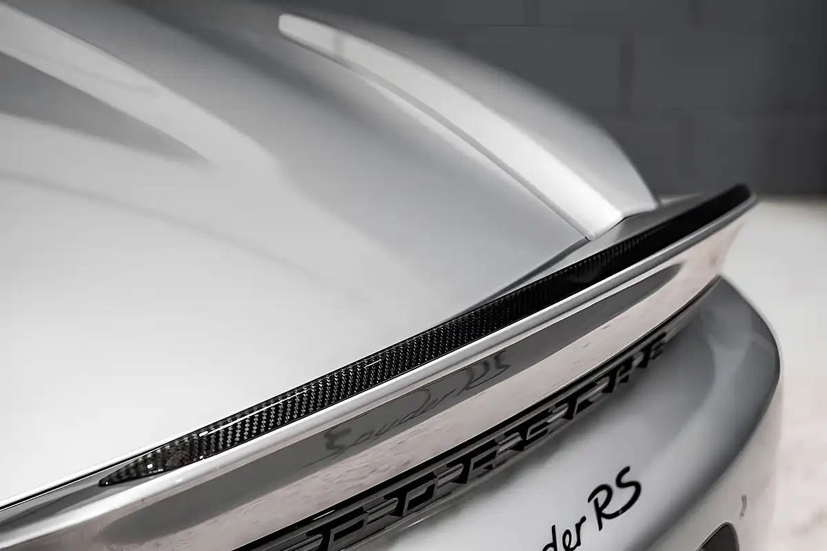 Used 2024 Porsche 718 Spyder RS Silver - Interior and Exterior details 18