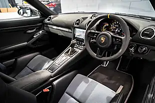 Used 2024 Porsche 718 Spyder RS Silver - Interior and Exterior details 2