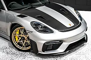 Used 2024 Porsche 718 Spyder RS Silver - Interior and Exterior details 3
