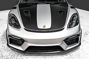 Used 2024 Porsche 718 Spyder RS Silver - Interior and Exterior details 4