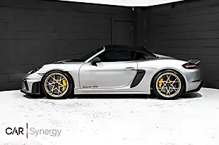 Used 2024 Porsche 718 Spyder RS Silver - Interior and Exterior details 8