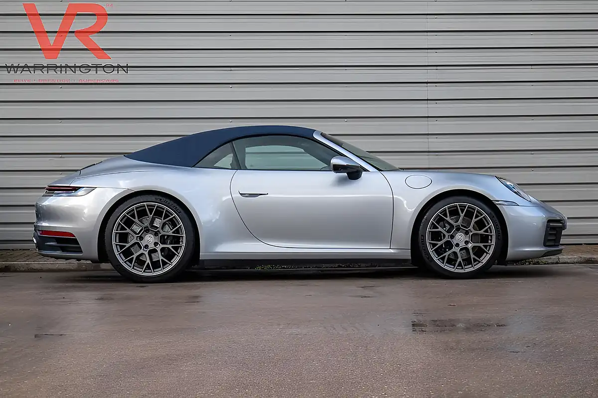 Used 2024 Porsche 911 Carrera 4S Convertible GT Silver - Interior and Exterior details 13