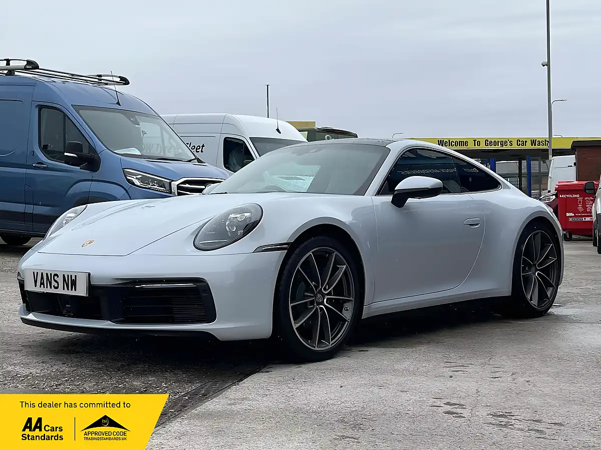 Used 2024 Porsche 911 Carrera T Ice Grey Metallic - Interior and Exterior details 10