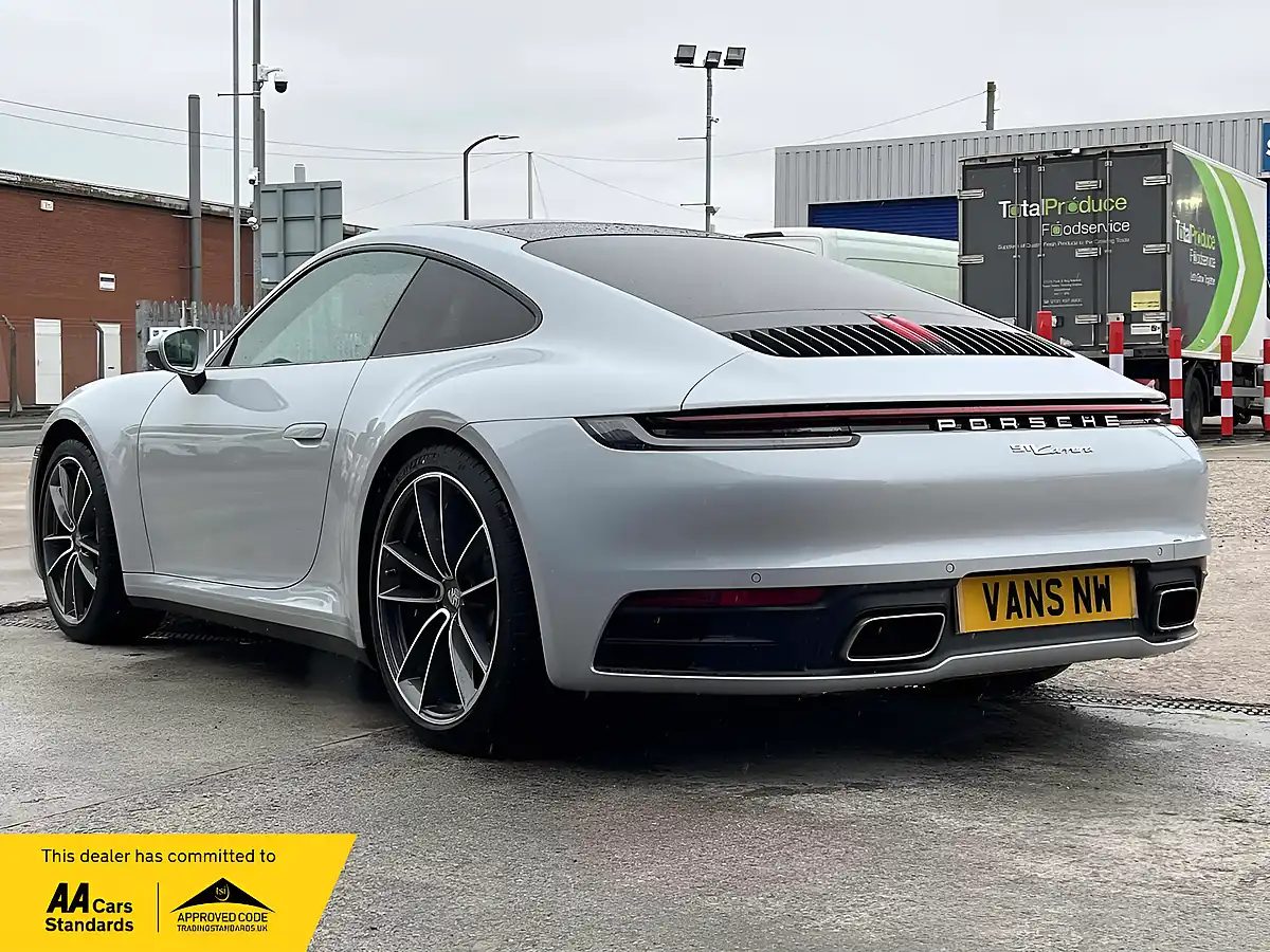 Used 2024 Porsche 911 Carrera T Ice Grey Metallic - Interior and Exterior details 12
