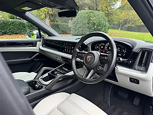 Used 2024 Porsche Cayenne Coupe Grey - Interior and Exterior details 12