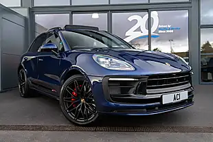 Used 2024 Porsche Macan Gts Gentian Blue Metallic - Interior and Exterior details 11