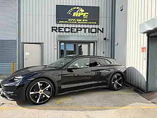 Used 2024 Porsche Taycan Turbo Cross Turismo Black - Interior and Exterior details 2